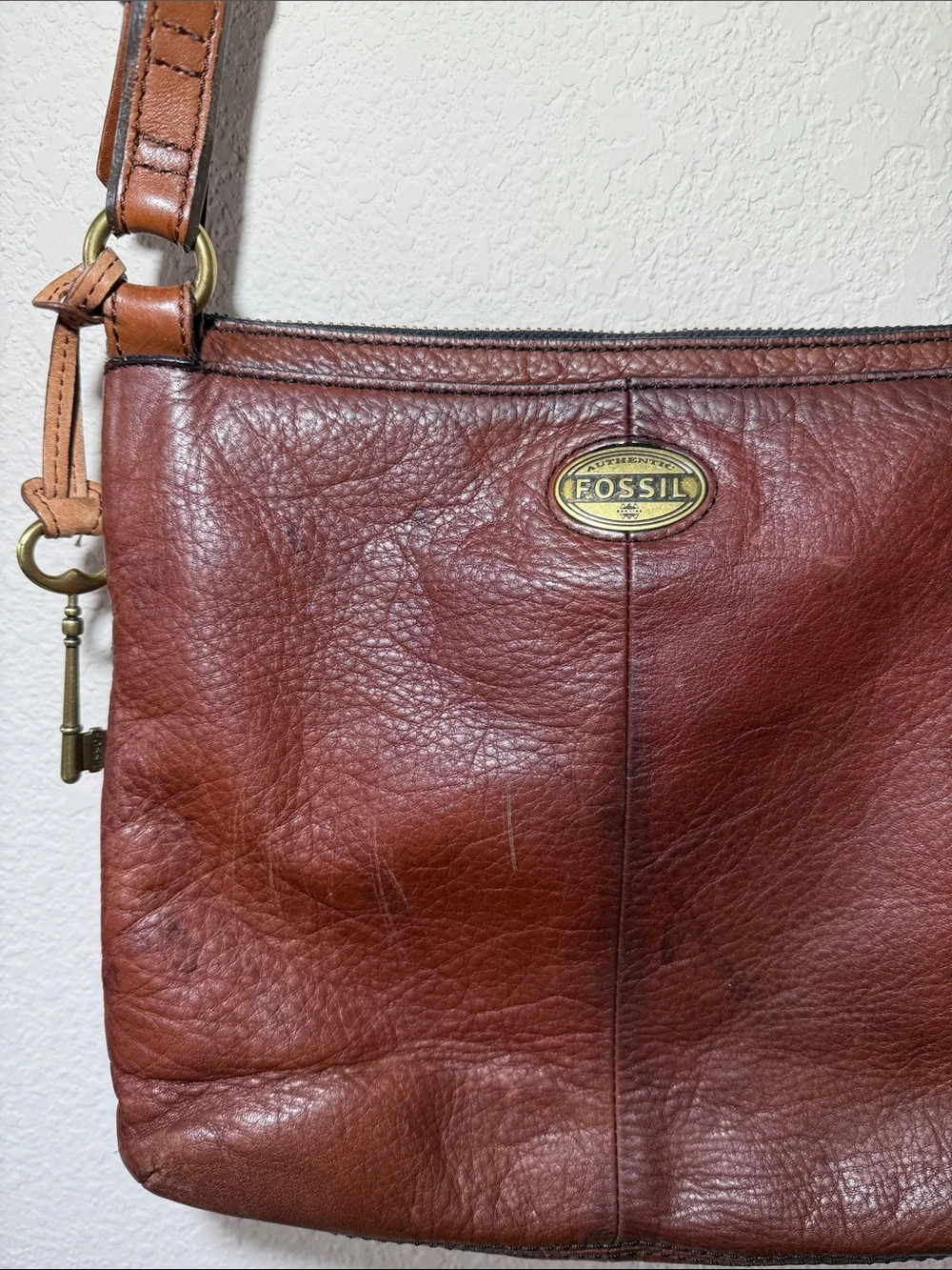 FOSSIL Leather Crossbody Bag